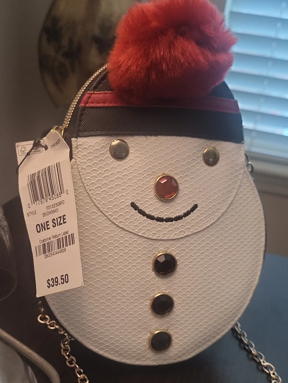 Crossbody Snowman Bag